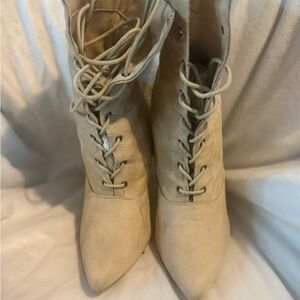 Public Desire Women's Lace-Up Ankle Boots